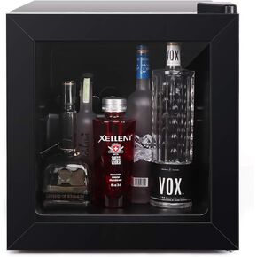 Northair Mini Freezer 1.1 Cu Ft with Glass Display Door 7 Temperature Settings for Ice Cream/Breast Milk/Sea Food/High-alcohol Liquor in Kuwait