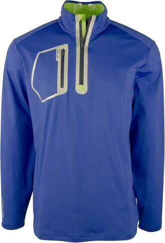 Polo Ralph Lauren RLX Men's Performance Stretch Quarter Zip Pullover, Blue in Kuwait