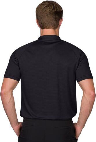Three Sixty Six Collarless Golf Shirts for Men - Men’s Casual Dry Fit Short Sleeve Polo, Lightweight and Breathable in Saudi Arabia