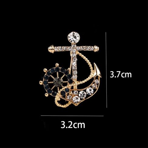 4PCS British Style Crown Brooch Men's Suit Corsage Vintage Badge Wedding Dress Corsage Accessories Exquisite Suit Badge in Kuwait