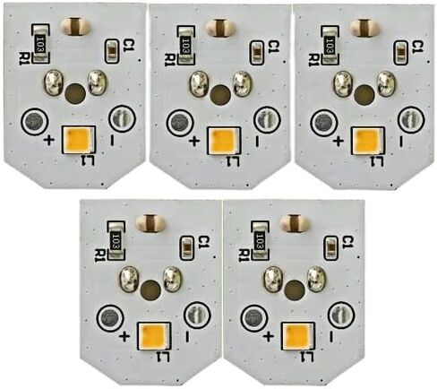 SURPOUF （5PK WR55X11132 WR55X26487 WR55X30603 Refrigerator LED Light Bulb Fits for GE Replaces 3033142 AP5646375 PS4704284 EAP4704284 in Kuwait