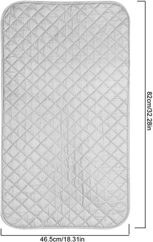 Ironing Pad, Portable Foldable Anti-Slip Magnetic Travel Ironing Pad Mat Blanket Ironing Pad Cover for Washer/Dryer/Table Top/Countertop/Small Ironing Board in Kuwait