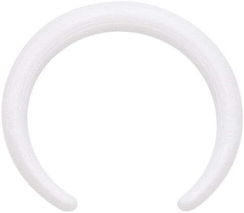 Covet Jewelry Soft Touch Bio Flexible Septum Pincher Ring in Saudi Arabia