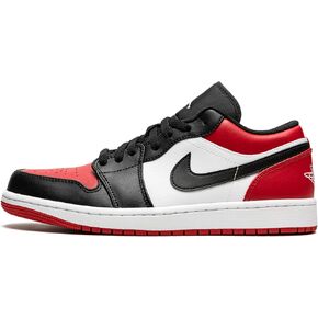Jordan Mens Air Jordan 1 Low 553558 612 Bred Toe - Size 7.5 in Saudi Arabia