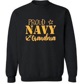 PROUD NAVY GRANDMA Crewneck Sweatshirt in Saudi Arabia