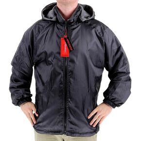 Maximos Men's Lax Security Reversible Water Resistant Jacket With Removable Hood in Saudi Arabia