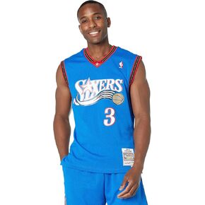 Mitchell and Ness Iverson Royal #3 Sixers 1999 Swingman Jersey (18016-P76ROYA99AIV) in Kuwait