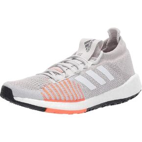 حذاء الجري للسيدات بالس بوست عالي الدقة من أديداس, أحمر شمسي/أحمر هاي-ريز / أسود كور, 0 in Kuwait