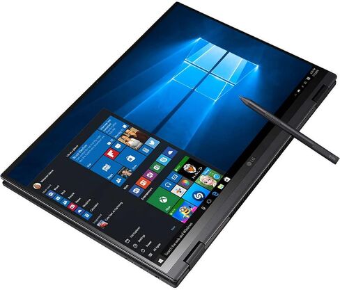LG Gram Ultra-Light Laptop, 16" WQXGA (2560 x 1600) IPS 16:10 2in1 Touch Display, Evo i7-1165G7, 21 Hr Battery Life, Wi-Fi 6, Thunderbolt 4, Stylus Pen, Webcam, Fingerprint (16GB RAM | 1TB PCIe SSD) in Saudi Arabia