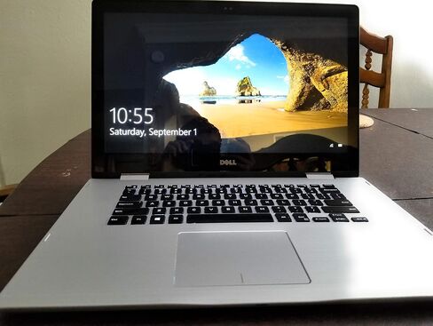 Dell Inspiron 15 7000 2-in-1 I7579-0028GRY - 15.6" FHD Touch - 7th Gen i5-7200U - 8GB - 256GB SSD - Gray in Saudi Arabia