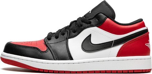 Jordan Mens Air Jordan 1 منخفض 553558 612 Bred Toe - مقاس 7. 5 in Saudi Arabia