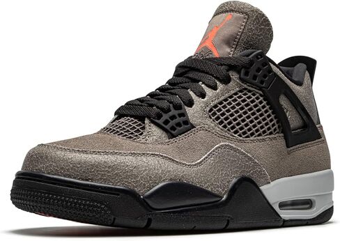 Jordan Mens Air 4 Retro DB0732 200 Taupe Haze - الحجم ، رمادي داكن / زيتي رمادي داكن - أبيض، 10, رمادي داكن / زيتي رمادي داكن - أبيض, 44 EU in Saudi Arabia