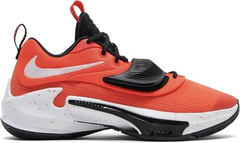حذاء كرة السلة Zoom Freak 3 للرجال من Nike (قرمزي زاهي/أبيض-أسود، الولايات المتحدة الأمريكية_الحجم_الحجم_نظام للكبار، للرجال، رقمية، متوسط، عددي_11), قرمزي لامع/أبيض/أسود, 47.5 EU in Kuwait