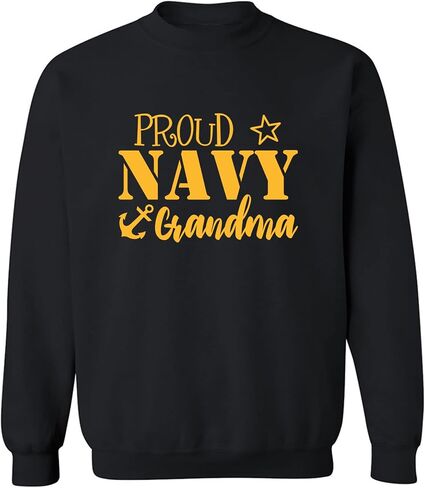 PROUD NAVY GRANDMA Crewneck Sweatshirt in Saudi Arabia