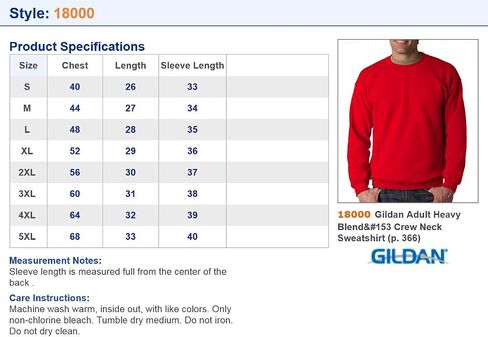 Gildan Men's Heavy Blend Crewneck Sweatshirt, Sport Grey, X-Large in Saudi Arabia