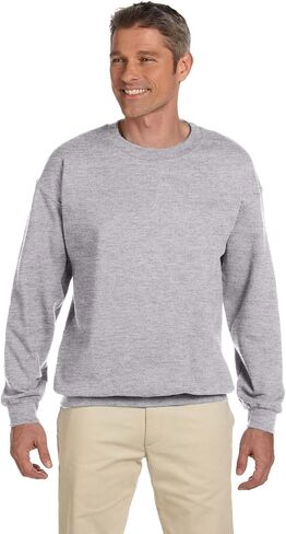 Gildan Men's Heavy Blend Crewneck Sweatshirt, Sport Grey, X-Large in Saudi Arabia