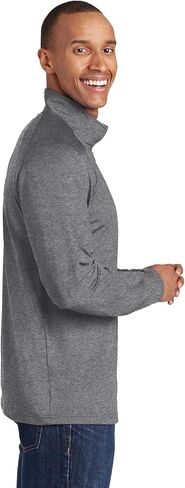 SPORT-TEK Men's Tall Sport Wick Stretch 1/2 Zip Pullover in Kuwait