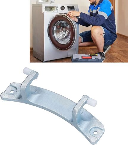 Washing Machine Door Hinge, Aluminum Alloy Washer Door Hinge Replacement Part for Universal Front Loading Washing Machine in Kuwait