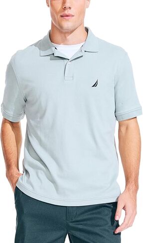 Nautica Men's Classic Fit Interlock Polo in Saudi Arabia