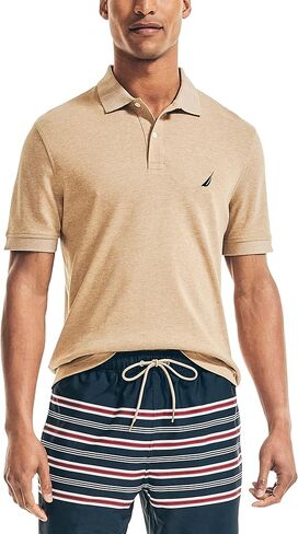 Nautica Men's Classic Fit Interlock Polo in Saudi Arabia
