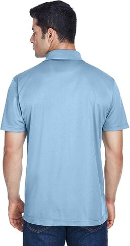 Harriton Men's Short Sleeve 4 oz Polytech Polo Shirt M315 in Saudi Arabia