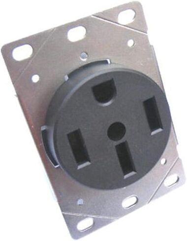 Conntek 80311 RV/ Range/ Generator Straight Blade Flash Mount Receptacle NEMA 14-50R in Saudi Arabia