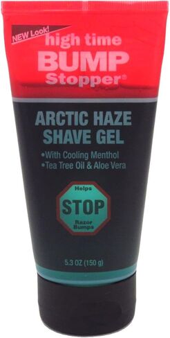 High Time Bump Stopper Shave Gel W/Aloe& Tea Tree Oil 5.3oz in Saudi Arabia