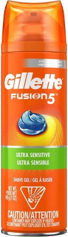 Gillette Fusion5 Hydra Gel Ultra Sensitive Shave Gel, 7 oz (Pack of 2) in Saudi Arabia