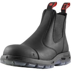 Redback Boots USBBKSC �Easy Escape� Steel Toe Scuff Cap � Black (9 UK (10 US)) in Saudi Arabia