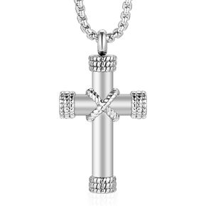 Urn Necklaces for Ashes Cremation Necklace Stainless Steel Cremation Jewelry Memorial Ashes Keepsake