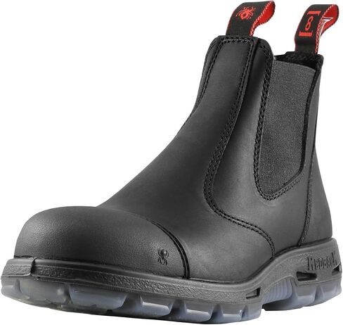 Redback Boots USBBKSC �Easy Escape� Steel Toe Scuff Cap � Black (9 UK (10 US)) in Saudi Arabia