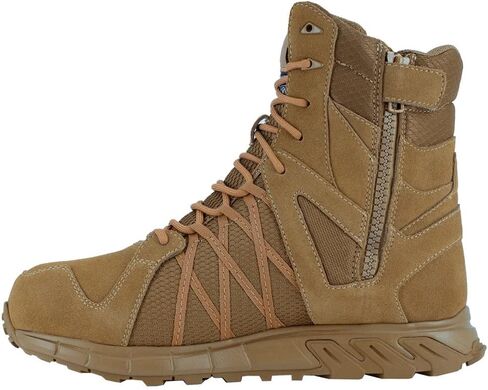 Reebok Men's Trailgrip Safety Toe 8" Waterproof Insulated Tactical Boot with Side Zipper Military & Tactical in Saudi Arabia