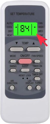 Replacement for Thermal Zone AC Air Conditioner Remote Control 9A45YIMI 12A45YIMI 12A45ZIMI 18A45ZIMI 24A45ZIMI 9H45YIMI 12H45YIMI 12H45ZIMI 18H45ZIMI 24H45ZIMI in Saudi Arabia