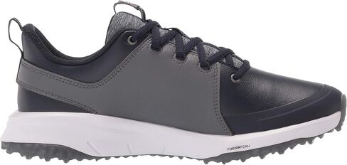 PUMA Men's Grip Fusion Pro 3.0 Golf Shoe, Navy Blazer Silver-Quiet Shade, 16 in Saudi Arabia