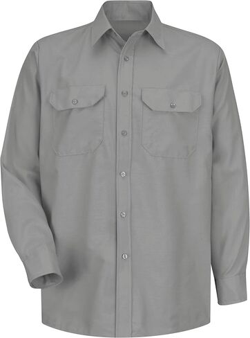 Red Kap Men's Standard Solid Dress Uniform Shirt in Saudi Arabia