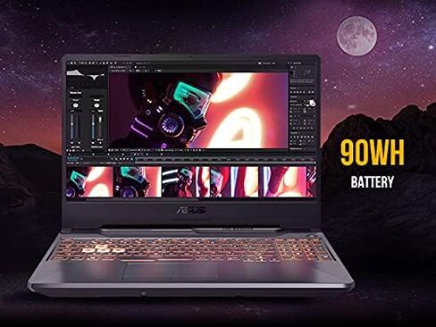 اسس لابتوب العاب تي يو اف F15 (2022)، 15.6؟ شاشة FHD 300Hz، انتل كور i7-12700H، جيفورس RTX 3060، 16GB DDR5، 1TB PCIe SSD، ثاندربولت 4، واي فاي 6، ويندوز 11 هوم، رمادي ميكا، FX507ZM-ES74 in Saudi Arabia