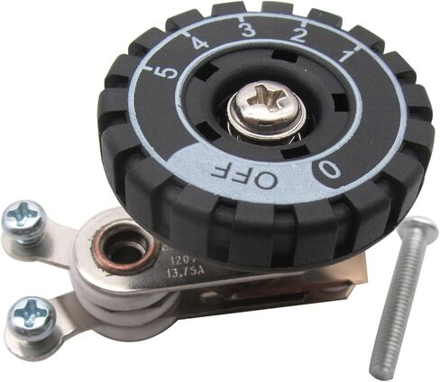 CKPSMS Brand -1SET Thermostat Set with Knob #ES-300-B Compatible with/Replacement for SilverStar Brand ES-300 Electric Steam Iron in Saudi Arabia