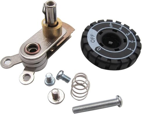 CKPSMS Brand -1SET Thermostat Set with Knob #ES-300-B Compatible with/Replacement for SilverStar Brand ES-300 Electric Steam Iron in Saudi Arabia
