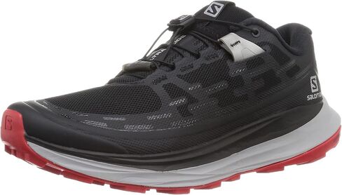 Salomon Men's Ultra Glide Trail Running Shoes for Men, Goji Berry/Black/Grey, 12 in Saudi Arabia