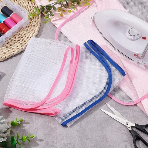 CHGCRAFT 4 Styles Cover Iron Shoe Polyester Mat Nylon Heat Resistant Protective Mesh Cloth and Heat Ironing Insulation Pad for Electric Iron Prevents Scorching Sticking in Saudi Arabia