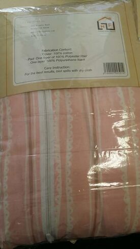 J&J home fashion Ironing Board Cover with 2-Layer Pad Reversible Pink Strip in Kuwait