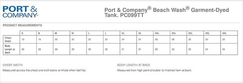 Port & Company Pigment-Dyed Tank Top. PC099TT in Kuwait