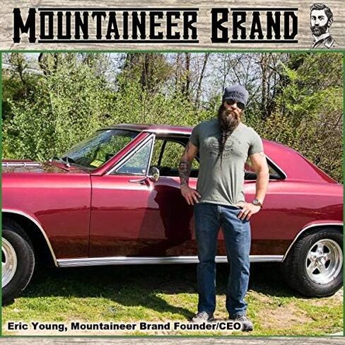 Mountaineer Brand Beard Wash - All-Natural Beard Shampoo, Thick Lather & Deep Clean Beard Wash For Men With Cedar Wood Oil, Fir Needle Oil, Eucalyptus Leaf Oil - WV Citrus & Spice Scent, 4 oz. in Saudi Arabia