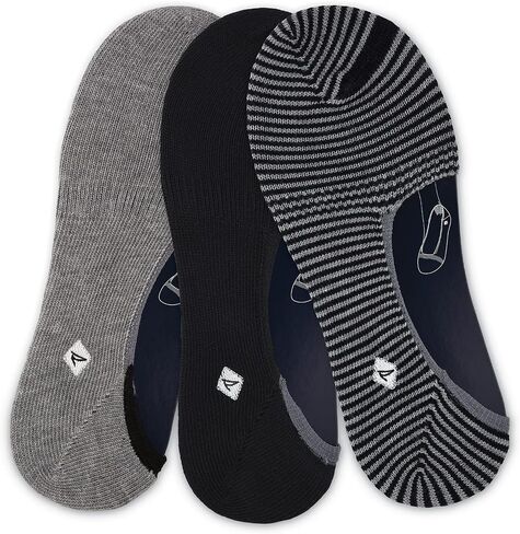 Sperry mens Marl Half-cushion 3 Pack Liner Socks in Saudi Arabia