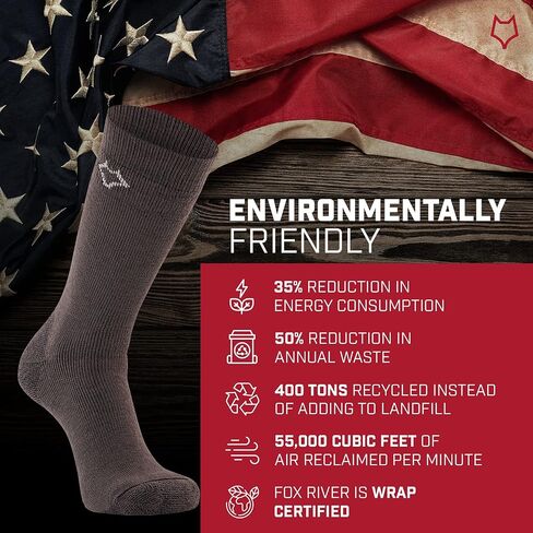 Fox River Wick Dry Tramper Merino Wool Crew Socks Medium Weight Men’s Hiking Sock with Moisture Wicking Fabric in Saudi Arabia
