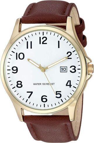 Amazon Essentials Men's Easy to Read Strap Watch in Saudi Arabia