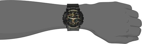 ساعة كاسيو للرجال GA-100 XL Series G-Shock Quartz 200M WR مقاومة للصدمات in Kuwait