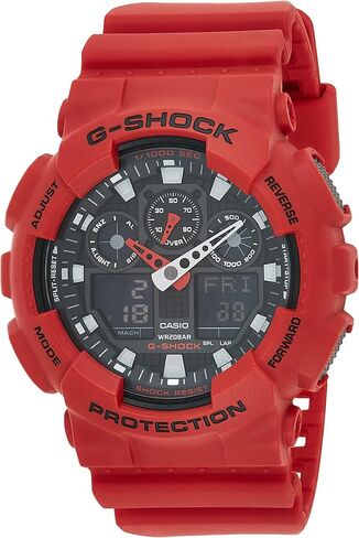 ساعة كاسيو للرجال GA-100 XL Series G-Shock Quartz 200M WR مقاومة للصدمات in Kuwait