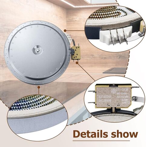 ترقية جديدة لنطاق WB30X24111 عنصر سطحي مزدوج مشع، تسخين مشع 9 بوصة، عنصر سطحي WB30X24111 متوافق مع موقد كهربائي ge ومجموعة ge الكهربائية. in Kuwait