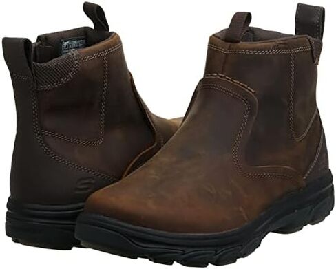 Skechers Men's Resment-Korver Chelsea Boot Side Zip Hiking in Saudi Arabia